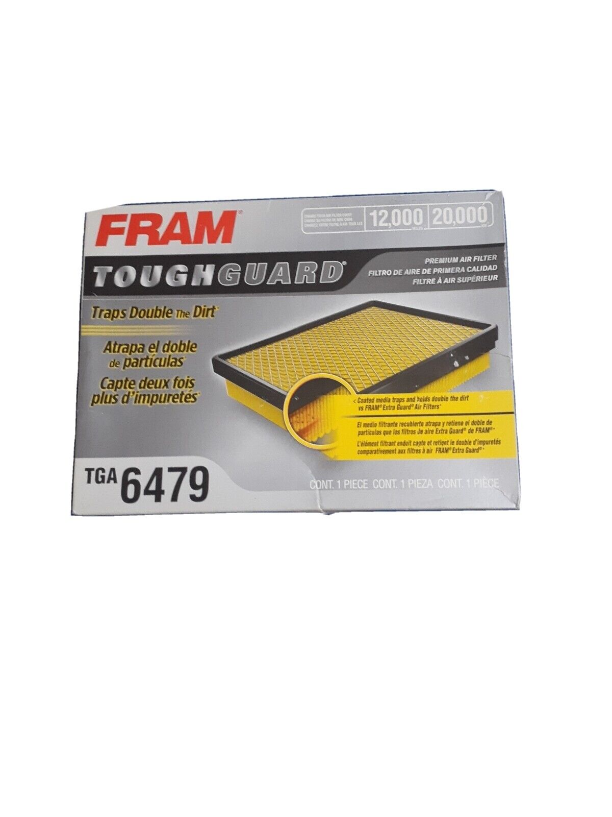 Fram Tough Guard TGA6479 Air Filter