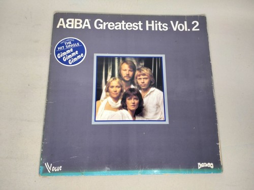 ABBA Greatest Hits Vol 2 VINYL LP RARE FRENCH VOGUE BABOO LABEL