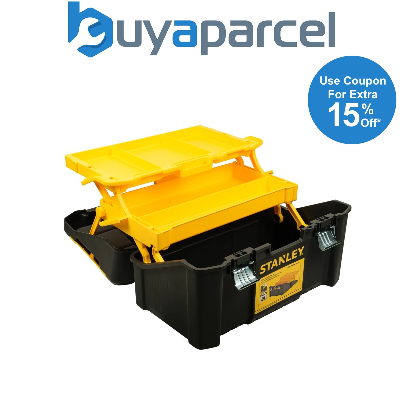 Stanley STA183397 Cantilever Tool Box 19 Inch Organiser Toolbox