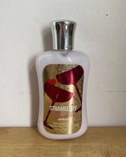 Bath  Body Works Strawberry Sparkler Body Lotion 8 oz Rare  Discontinued