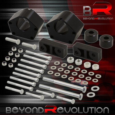 For 1984-1995 4Runner Black 3'' Inch Suspension Lift Kit + Diff Sway Bar Drop Set