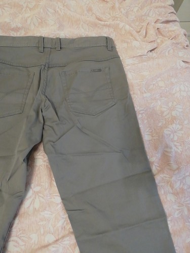 PANTALONE SISLEY ELEGANTE UOMO IT 46 NUOVO GRIGIO SCURO - Imagen 9 de 10