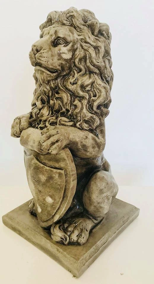 Latex mould WITH FOAM SUPPORT for making this Stunning Large Lion Statue - Image 4 of 4