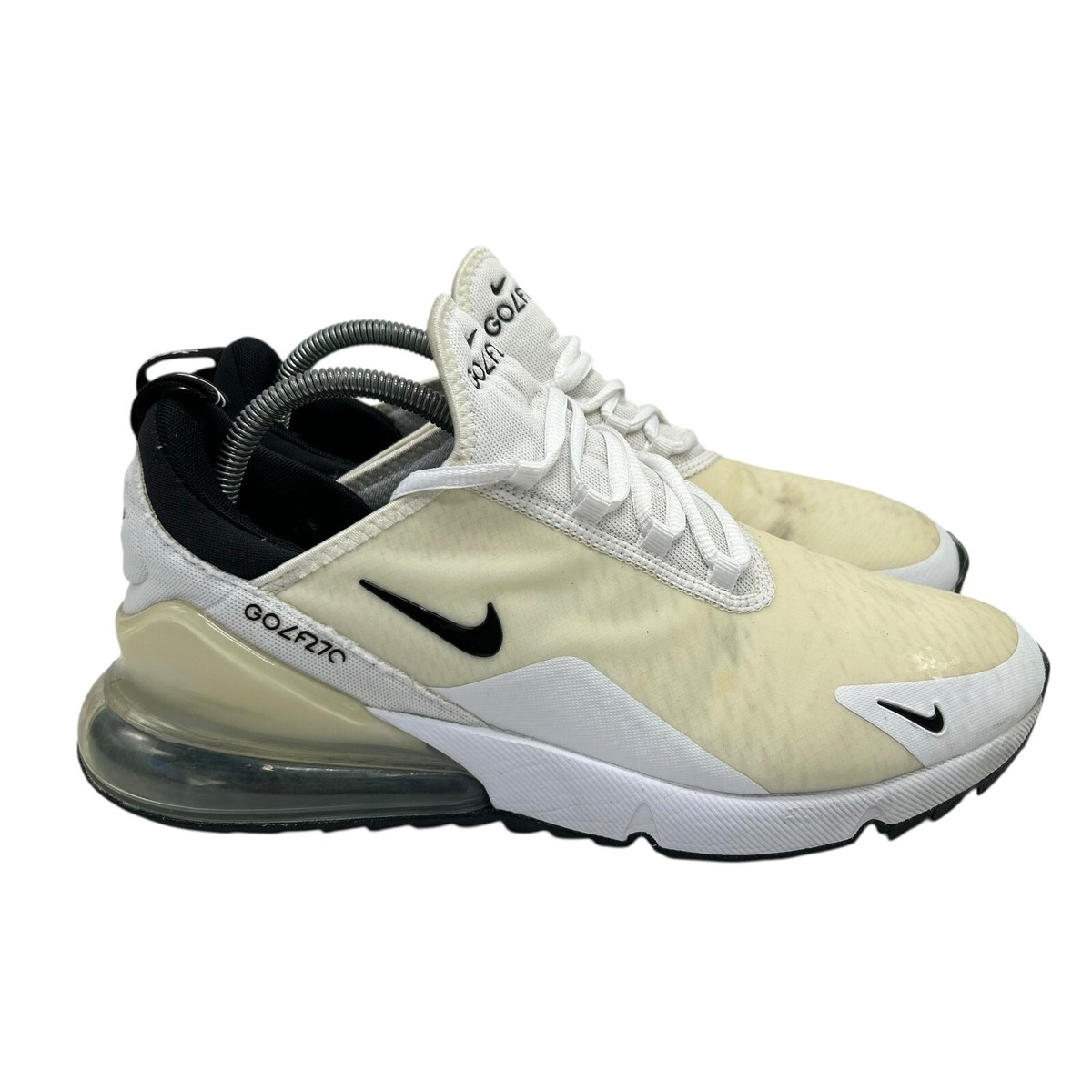 Nike Air Max 270 Golf Low Men's Size 9 US CK6483-102 White