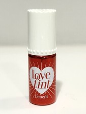 Benefit Love Tint Bright Fiery-Red Tinted Lip Cheek Stain - 0.2oz/6mL