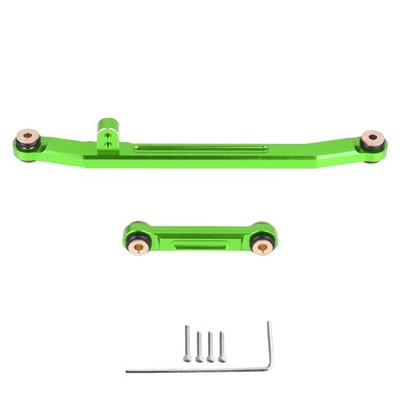 Steering Links Aluminum Linkages for Axial SCX24 C10 Gladiator Green RC Part