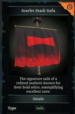 Scarlet Stack Sails  Xbox/Windows only. FAST ...