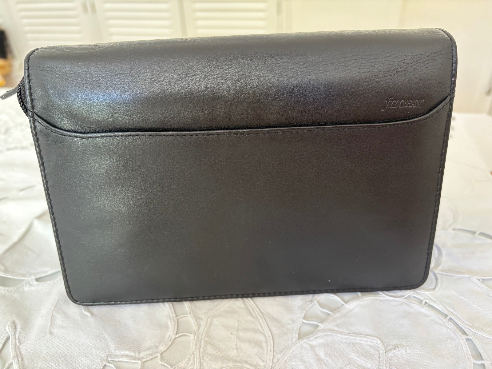 *** Filofax * Schwarz * Leder  ***