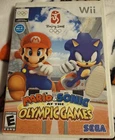 Mario & Sonic At The Olympic Games- Nintendo Wii Video Game! CIB Complete In Box