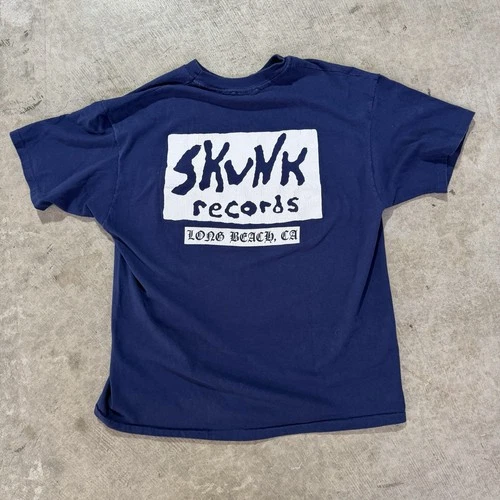 Skunk Records Long Beach Dub All Stars single 1990s vintage concert t-shirt, vintage, size XL, single stitch, B+ condition