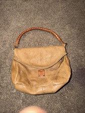 borsa a mano as 98 con manico in pelle ritorto