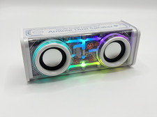 Altavoz Bluetooth Portátil Inalámbrico Doble Woofer RGB 10W 1800mAh LED