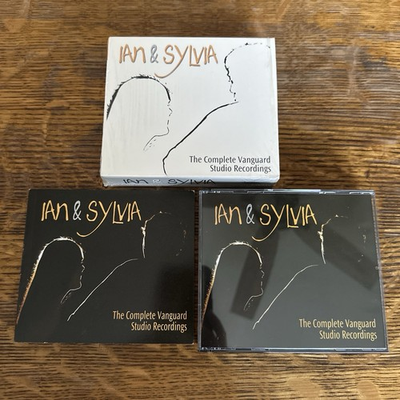 #ad IAN amp; SYLVIA The Complete Vanguard Studio Recordings 4 Disc CD Box Set $40.00