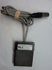 Linemaster Treadlite II T-91-S Foot Pedal Seitch 3 Pin DIN Male Connector Metal
