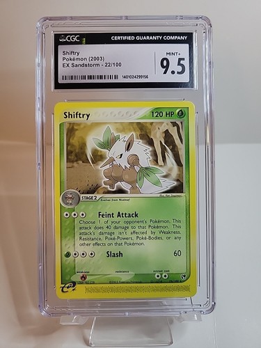 Shiftry graded CGC 9.5 for sale on eBay