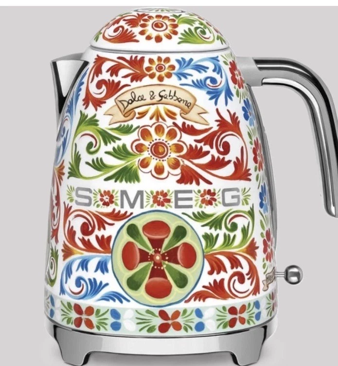 SMEG Dolce & Gabbana Sicily Is My Love Electric Kettle KLF03DGUS 1.7L New In Box