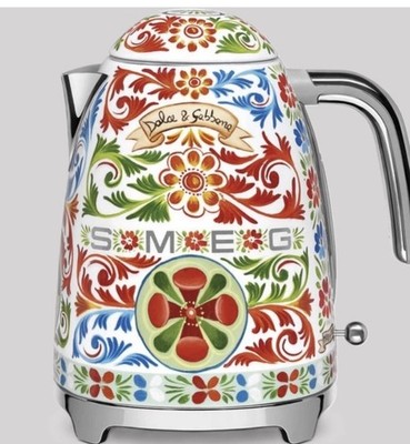 SMEG Dolce & Gabbana Sicily Is My Love Electric Kettle KLF03DGUS 1.7L New In Box