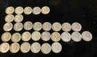 Lot of 30 Kennedy Half Dollars 40% Percent Silver 1965-1969, nice readable