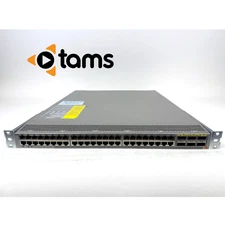 Cisco Nexus N9K-C9372TX-E 48-Port 10GbE 6-Port QSFP+ Ethernet Switch 