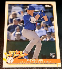 2020 TOPPS ROOKIE (SPRING HAS SPRUNG) #SHS-25 - GAVIN LUX - LA DODGERS  CARD. rookie card picture