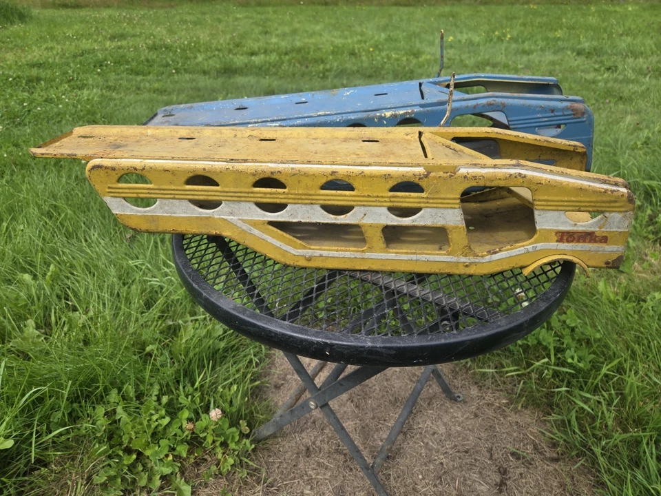 Vintage 1960's Tonka Truck Car Carrier Hauler Motor Transport For Restoration - Image 4 of 4