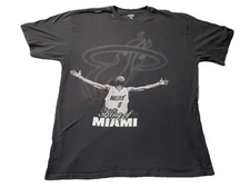 LEBRON JAMES KING OF MIAMI SHIRT MENS XL BLACK UNK