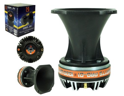 MR DJ PROD1 High Compression Titanium Driver Bullet Super Tweeter with Aluminum