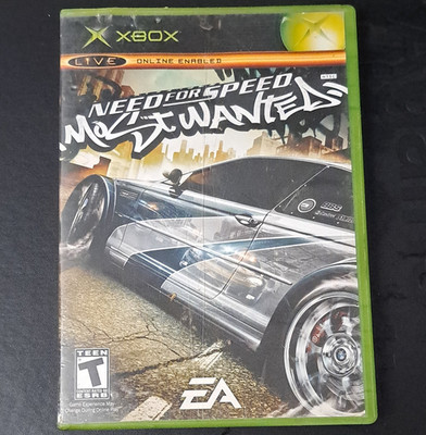 EA Need for Speed: Most Wanted Microsoft Xbox w/ Case Disc Online Multiplayer