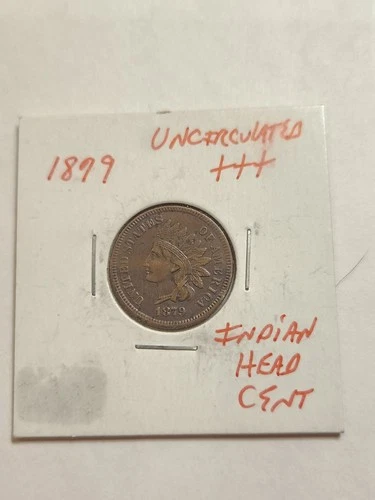 1879 Indian Head Cent Unc Tough Grade