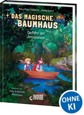 Das magische Baumhaus (Comic-Buchreihe, Band 6) - Gefahr am Amazonas | Deutsch