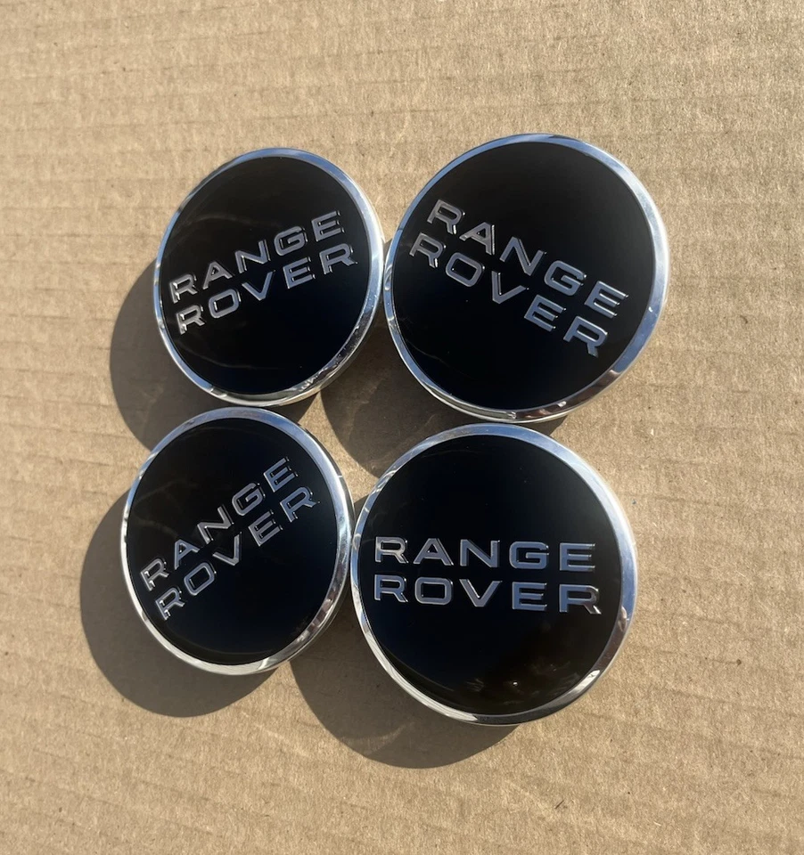 Juego de 4 tapacubos centrales de rueda Land/Range Rover HSE Land Rover Center Foto 3 de 4