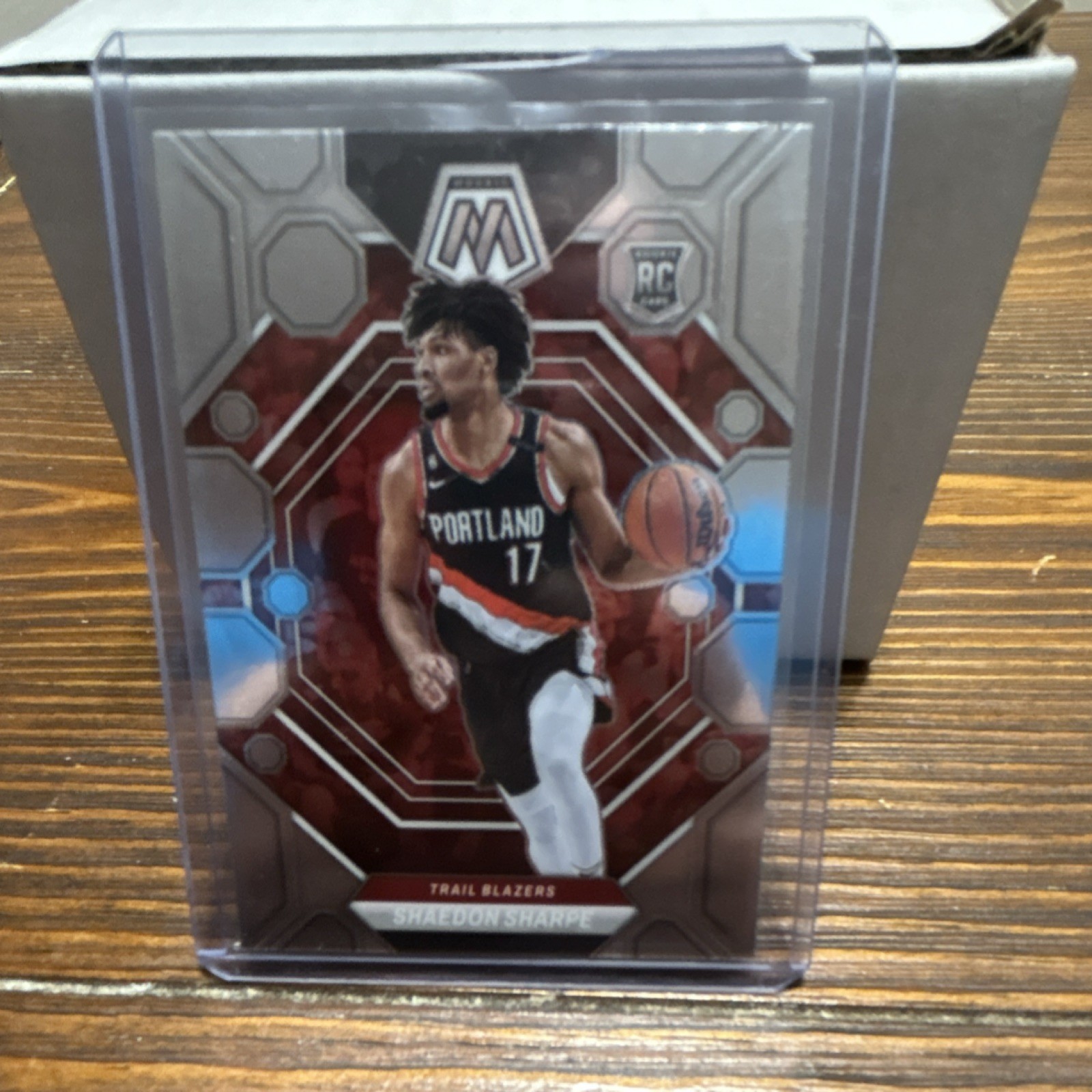 Panini 2022-23 Mosaic Shaedon Sharpe Rookie #213 Portland Trail Blazers NBA