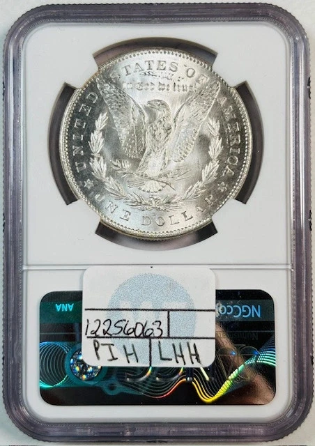 1878 S Morgan Silver Dollar NGC MS-63+ Plus Sight White - Image 2 of 3
