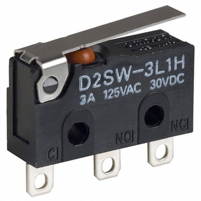1 Pc Omron Electronics Inc-Emc Div D2Sw-3L1Hs Switch Snap Action Spdt 3A 12