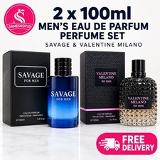 Fragrance Couture Men’s Perfume Set 2 x 100ml Eau de Parfum – Free UK Delivery