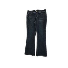 YMI Bootcut Womens size 12 Dark Wash Blue den...