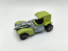 Original SUPERFINE TURBINE Lime Green Flourescent Enamel 1973 Hot Wheels Redline