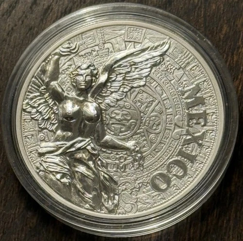 1 Oz Mexican Elemento Silver Proof Medal Mexico Elementos Mexicanos Beautiful!!