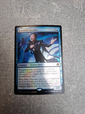 Magic the Gathering Starfield vocalist R 0078 Foil