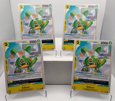 Edison Playset - OP13-102 x4 - Carrying On His Will - One Piece TCG - English