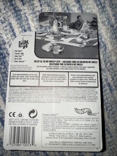 Hot Wheels 2004 Final Run Series Final Flush HOT SEAT (Blue Chrome) #133 - Picture 4 of 4