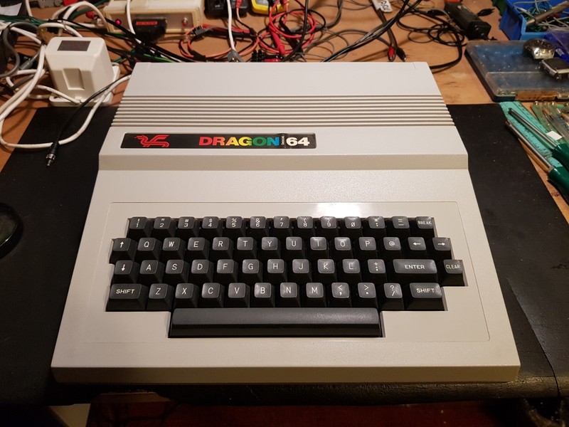 RARE VINTAGE DRAGON 64 COMPUTER SYSTEM (MINT)