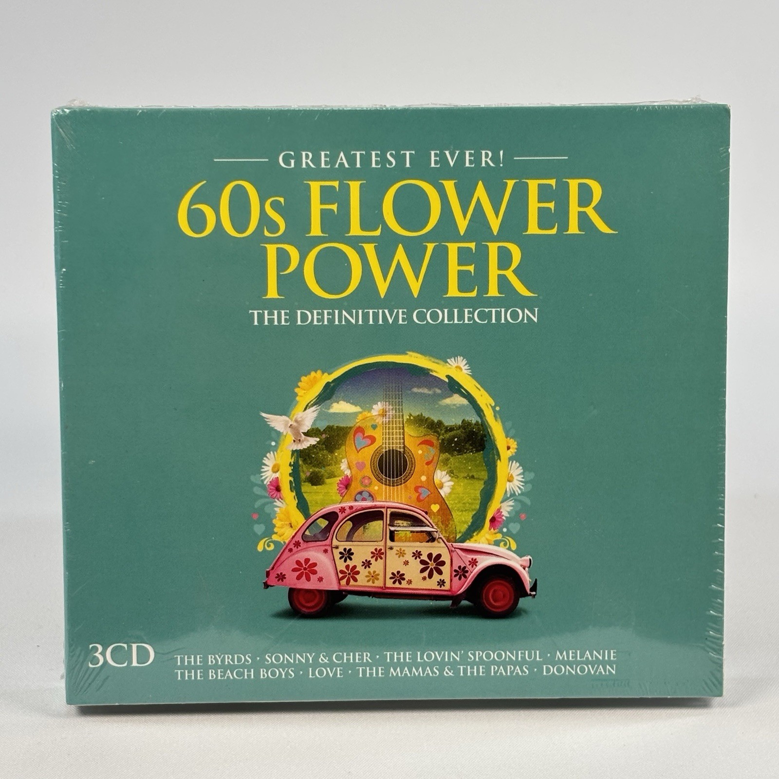 60s Flower Power 3CD Greatest Ever The Definitive Collection New Sealed