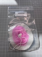 Teststrahler für Geigerzähler, Glühstrumpf mit Thoriumnitrat/ 10x Uranglas Kugel