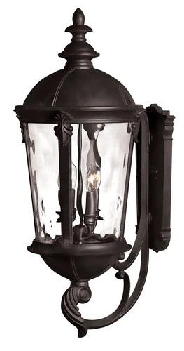Hinkley 1895BK Windsor 32" 4-Light Outdoor Wall Light in Black Finish - Picture 2 of 2