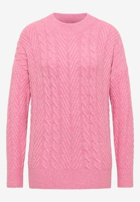 Cecil women's sweater in the color dark blossom