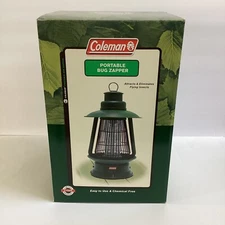 COLEMAN Cordless Rechargeable PORTABLE BUG ZAPPER with REMOTE CMZ986 NEW IN BOX