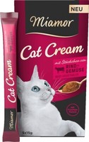 4000158742704 Miamor Cat Cream Beef - Katze Behandeln - 5X15G Miamor