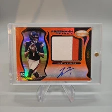 2021 Certified JUSTIN FIELDS Freshman Fabric       3 Color RPA RC /75 Bears 