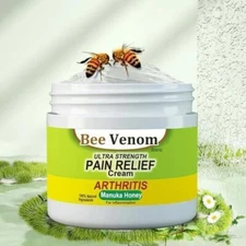 Bee Venom Pain Relief Cream For Strong Ayurvedic Joint Pain Relief Oil,PACK OF 2